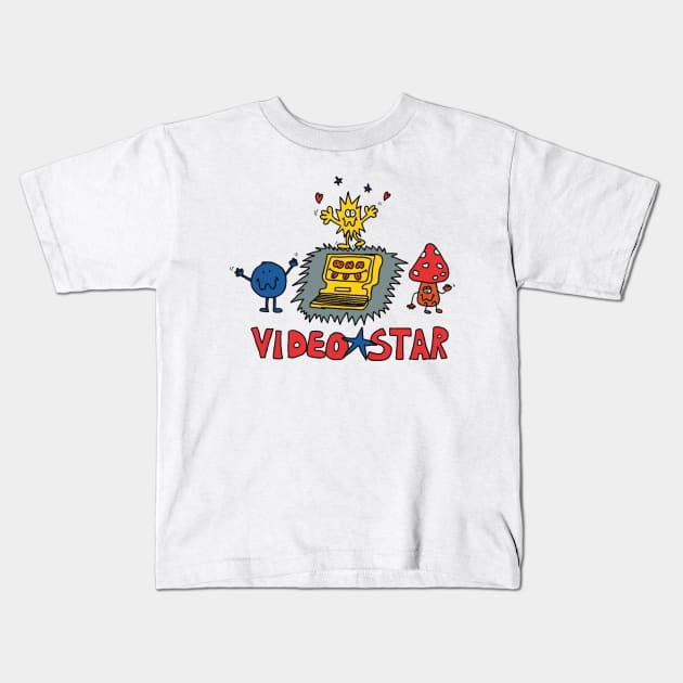 Video Star Kids T-Shirt by Anisa Wati